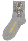 Laines Grey Lobster Socks