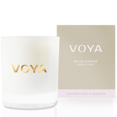 Voya Candle - Lavender Rose & Chamomile