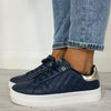 Lloyd & Pryce 'For her' Levi Panel Sneakers - Navy