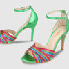 Lodi Yitus Green Strappy Sandals