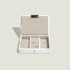 Stackers Mini Jewellery Box (Lid) - White