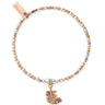 CChloBo Curved Feather Bracelet - Two Tone