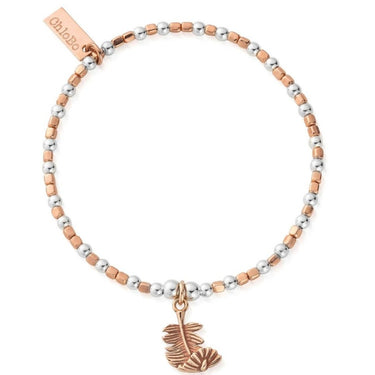 CChloBo Curved Feather Bracelet - Two Tone