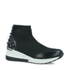 Menbur Black Knitted Sock Boot Sneakers
