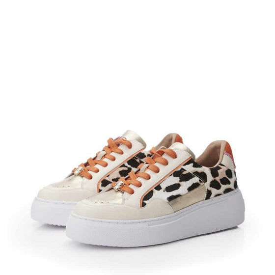 Moda In Pelle Avabelle Leopard Sneakers