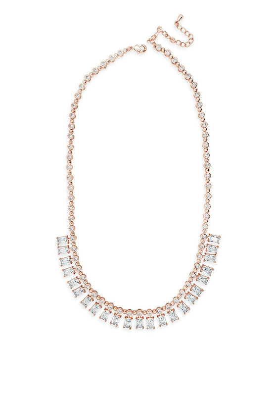 Absolute Rose Gold Crystal Necklace