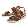 Moda In Pelle Navasi Sandals - Leopard Pony