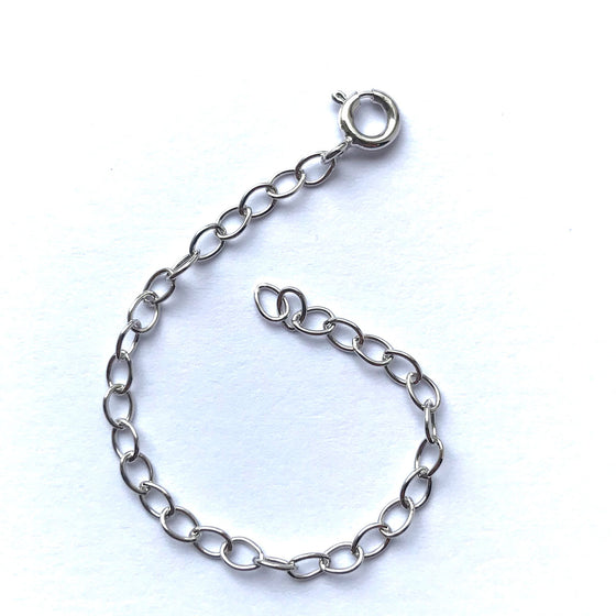 Necklace Extension Chain - Silver