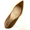 Nero Giardini Brown Suede Leather Modern Stiletto Shoes