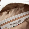 NeroGiardini Beige & Sage Green Camera Bag