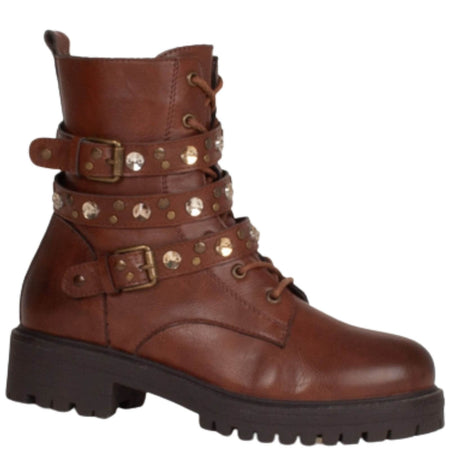 Only Child Biker Boots - Tan