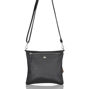 Owen Barry Cole Leather Bag - Mini Leopard Black