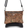 Owen Barry Cole Leather Bag - Mini Leopard Black