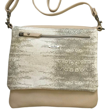 Owen Barry Cole Leather Bag - Palladium Pebbles
