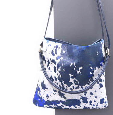Owen Barry Iggy Leather Bag - Royal Acido French Blue