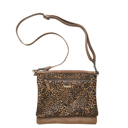 Owen Barry Cole Leather Bag - Leopard Chippendale