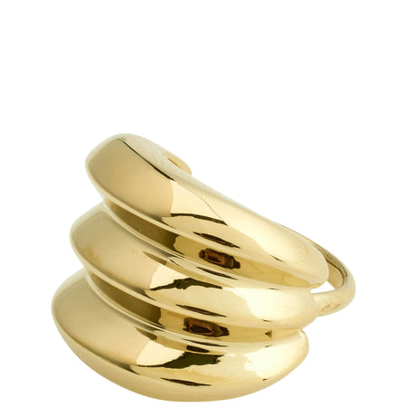 Pilgrim Reflect Gold Chunky Ring