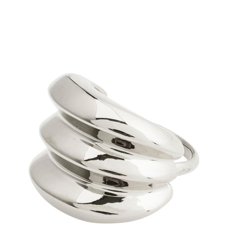 Pilgrim Reflect Silver Chunky Ring