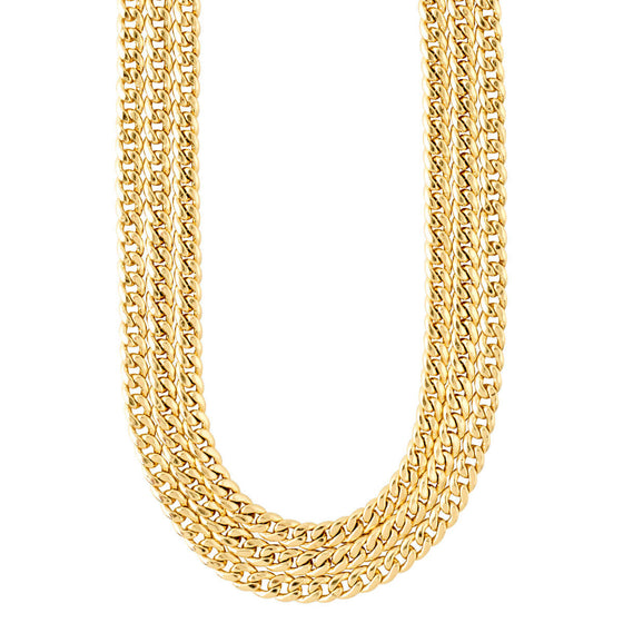 Pilgrim Authenticity Gold Curb Chain Necklace