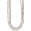 Pilgrim Authenticity Silver Curb Chain Necklace