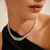 Pilgrim Authenticity Silver Curb Chain Necklace