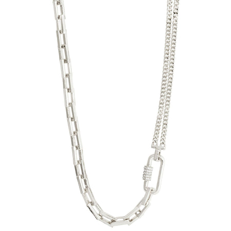 Pilgrim Be Silver Cable Chain Necklace