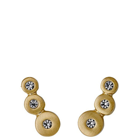 Pilgrim Bella Gold Small Ear Crawler Earrings