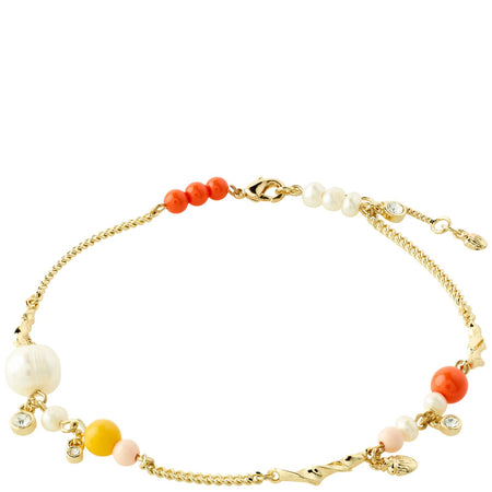 Pilgrim Care Crystal & Freshwater Pearl Anklet