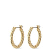 Pilgrim Cece Gold Twisted Hoop Earrings