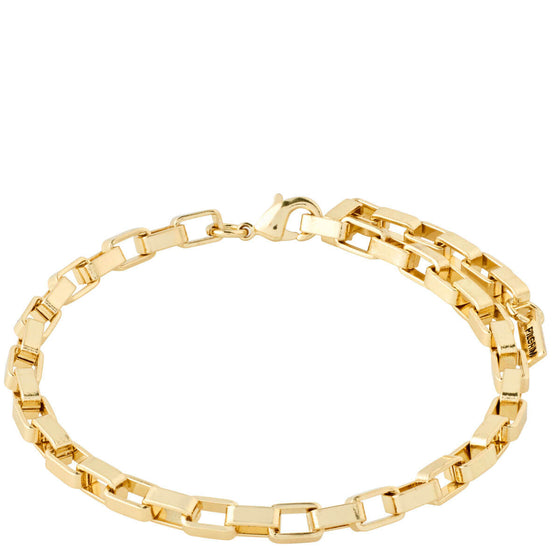 Pilgrim Clarity Gold Cable Chain Bracelet