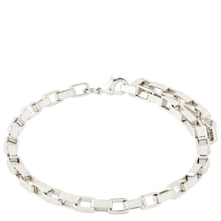 Pilgrim Clarity Silver Cable Chain Bracelet