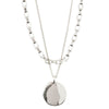 Pilgrim Clarity Silver Cable Chain Necklace