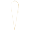 Pilgrim Freedom Gold Crystal Pendant Necklace