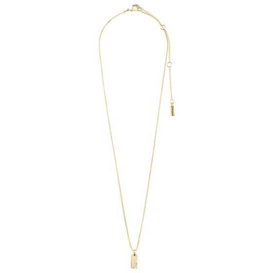 Pilgrim Freedom Gold Crystal Pendant Necklace