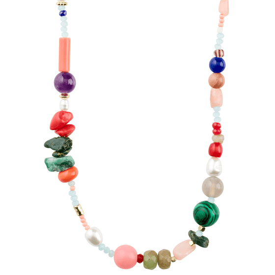 Pilgrim Freedom Semi-Precious Stone & Bead Necklace