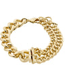 Pilgrim Friends Chunky Curb Chain Gold Bracelet