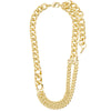 Pilgrim Friends Chunky Curb Chain Gold Necklace