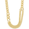 Pilgrim Friends Chunky Curb Chain Gold Necklace