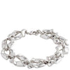 Pilgrim Hollis Silver Chunky Bracelet