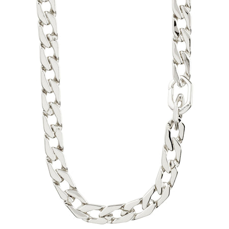 Pilgrim Hope Silver Open Curb Chain Necklace