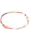 Pilgrim Indiana Bead Bracelet - Rose