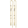 Pilgrim Kamari Gold Crystal Drop Earrings