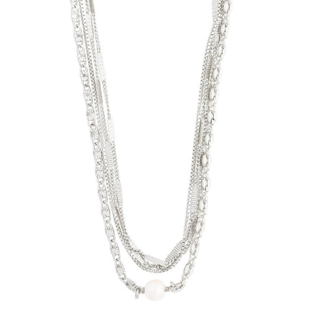 Pilgrim Katherine Silver Pearl Necklace