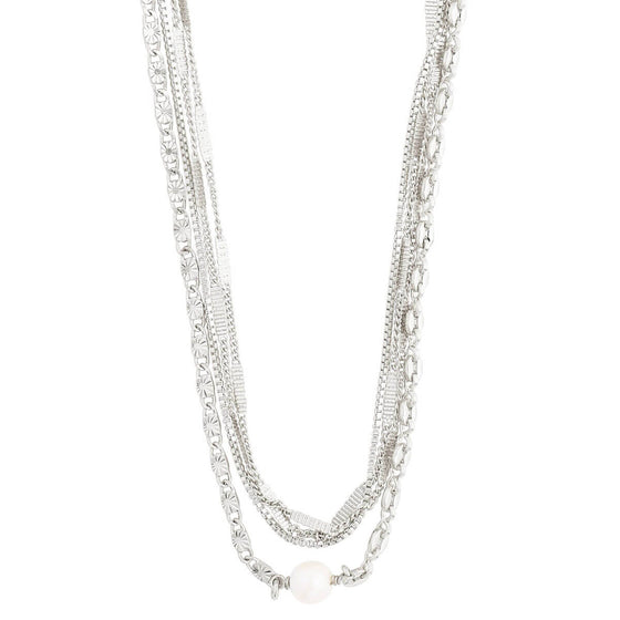 Pilgrim Katherine Silver Pearl Necklace