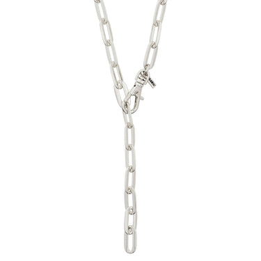 Pilgrim Kindness Cable Chain Silver Necklace