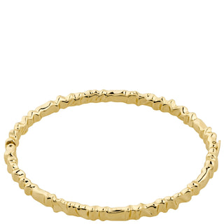 Pilgrim Kindness Wavy Gold Bangle