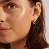 Pilgrim Learn Gold Chunky Hoop Earrings