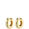 Pilgrim Learn Gold Chunky Hoop Earrings