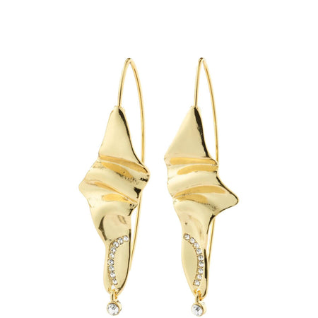 Pilgrim Learn Gold Drop Earrings