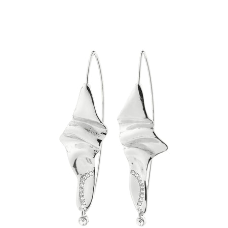 Pilgrim Learn Silver Drop Earrings